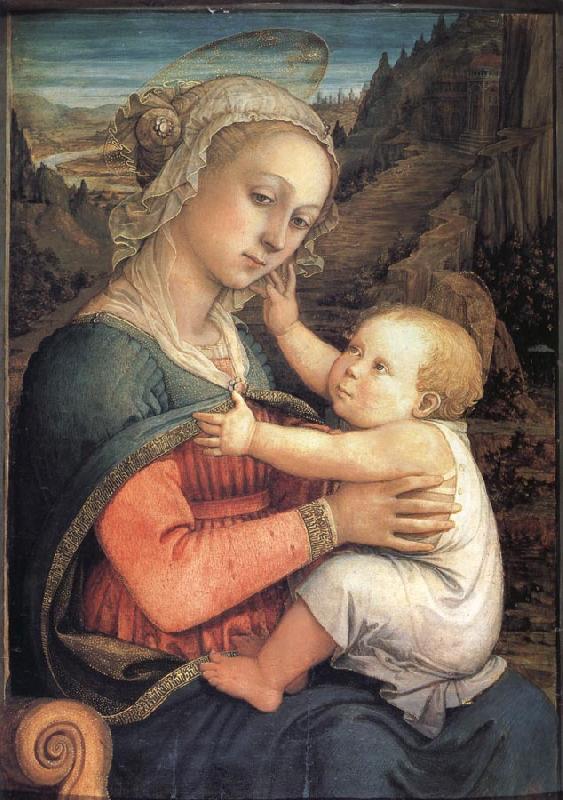 Fra Filippo Lippi Madonna and Child oil painting image
